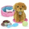 TeamsonUS Kids Sophia's Plush Puppy And Accessories Set For 18" Dolls