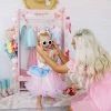 TeamsonUS Fantasy Fields Little Princess Clothing Rack With Storage And 4 Hangers, Pink Kids