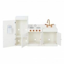 TeamsonUS Teamson Kids Little Chef Paris Complete Kitchen Playset, White