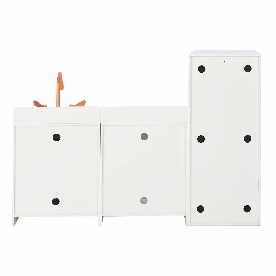 TeamsonUS Teamson Kids Little Chef Paris Complete Kitchen Playset, White