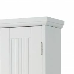 TeamsonUS Teamson Home Newport Contemporary Wooden Removable Medicine Cabinet, White