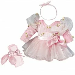 TeamsonUS Sophia's 5 Piece Ballet Recital Costume Set For 18'' Dolls, Pink