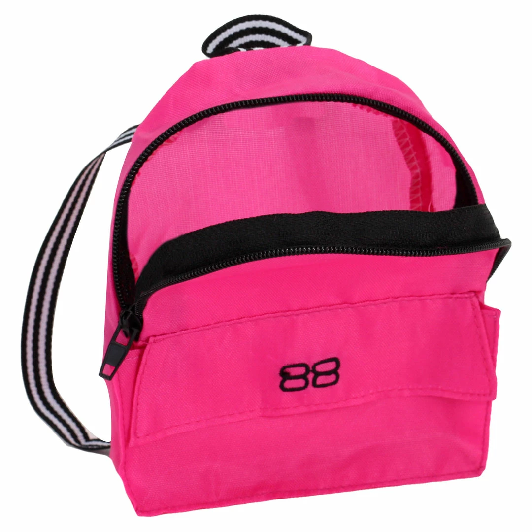 TeamsonUS Sophia's Backpack For 18" Dolls, Hot Pink Kids
