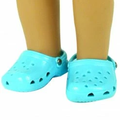 TeamsonUS Sophia's Clog Sandal Shoes Accessory For 18