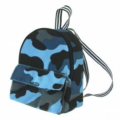 TeamsonUS Sophia's Camouflage Nylon Backpack For 18" Dolls, Blue Kids