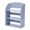 TeamsonUS New Fantasy Fields Child Sized Bookcase With 3 Shelves, Gray