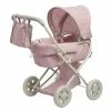 TeamsonUS Olivia's Little World Polka Dots Princess Deluxe Baby Doll Stroller, Pink Kids
