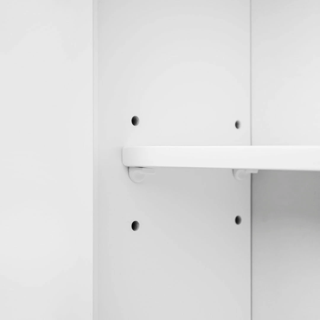 TeamsonUS Teamson Home Newport Contemporary Wooden Removable Cabinet, White