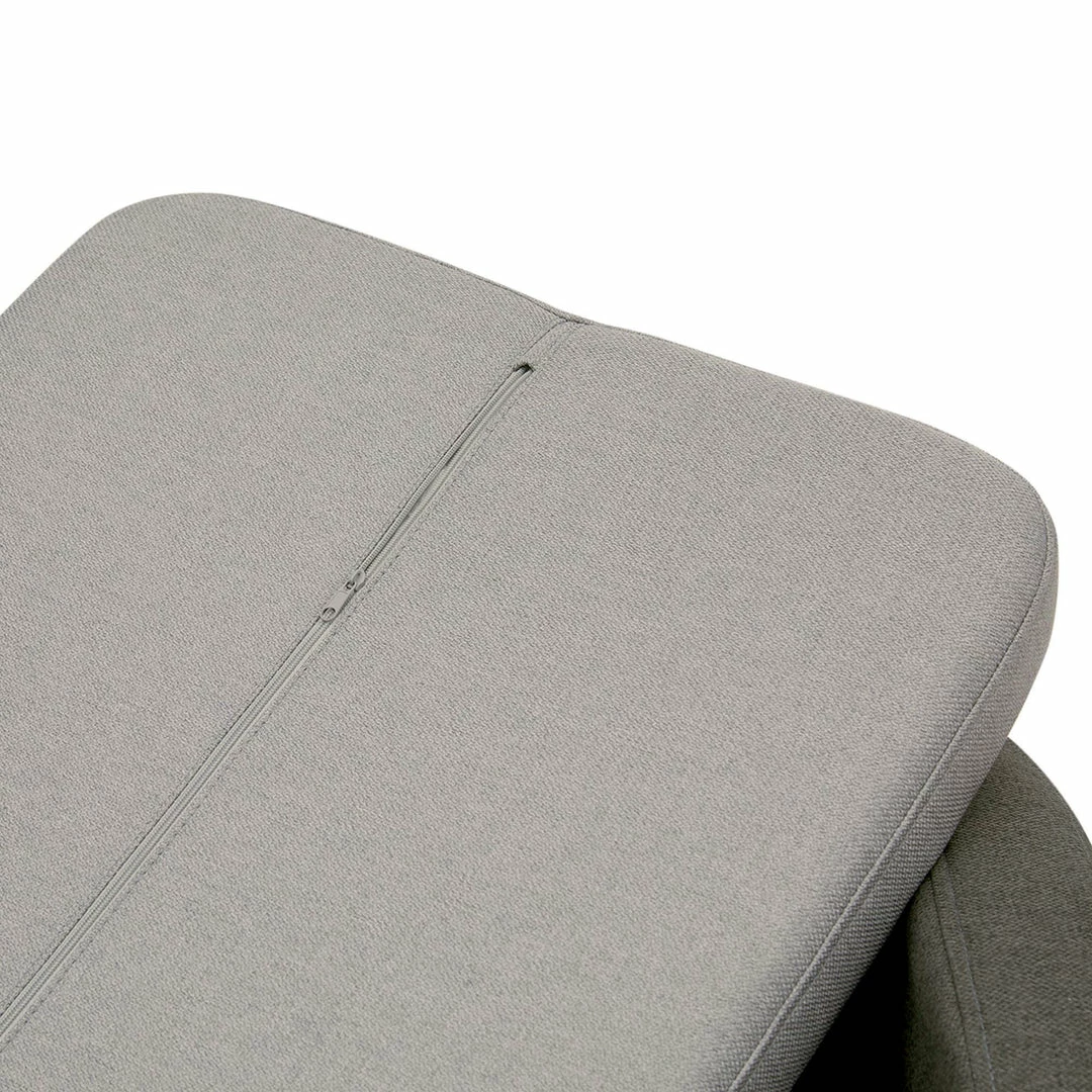 TeamsonUS Teamson Pets Bennett Linen Sofa Dog Bed For Small And Medium Dogs, Gray