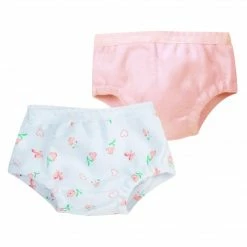TeamsonUS Kids Sophia's Underwear Set For 18'' Dolls, White/Pink