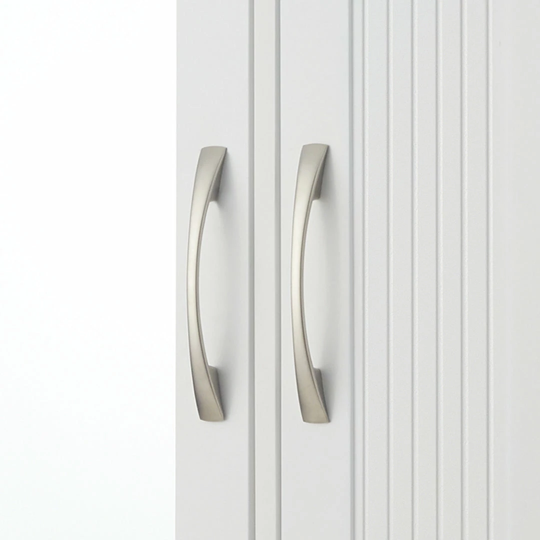 TeamsonUS Teamson Home Newport Contemporary Wooden Removable Medicine Cabinet, White