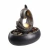 TeamsonUS Teamson Home Tabletop Water Fountain With LED Light, Bronze