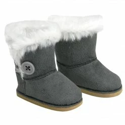 TeamsonUS Sophia's 2-Pair, Winter Boots For 18