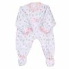TeamsonUS Sophia's Floral Print PJ Outfit For 15'' Dolls, White/Pink Kids
