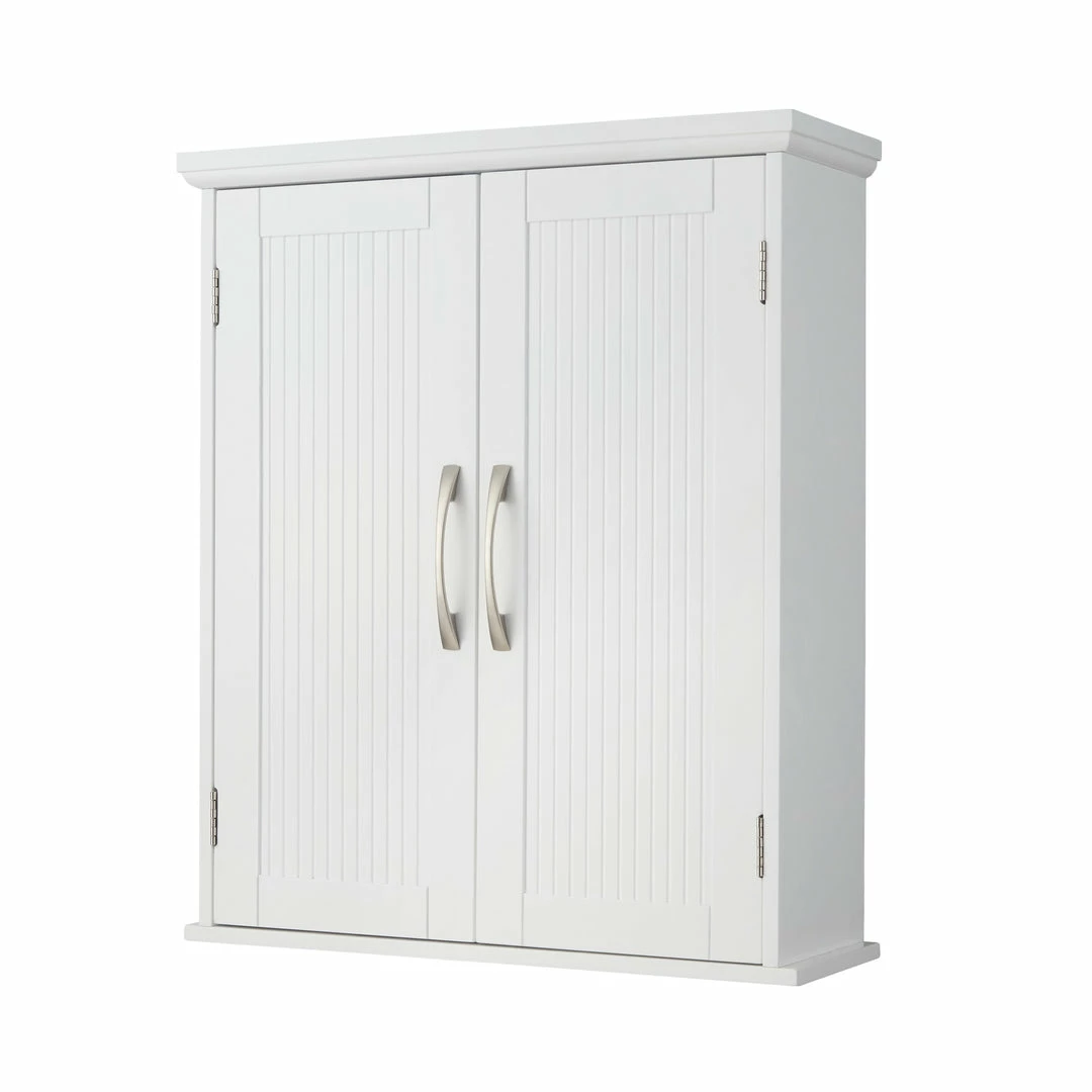 TeamsonUS Teamson Home Newport Contemporary Wooden Removable Cabinet, White