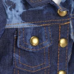 TeamsonUS Sophia's Acid Wash Style Jean Jacket For 18