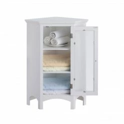TeamsonUS Madison Corner Floor Cabinet Home