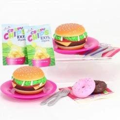 TeamsonUS Sophia's 17 Piece Picnic Caddy & Food Set For 18