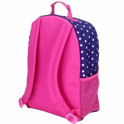 TeamsonUS Sophia's Polka Dot Backpack Carrier To Fit 15'' & 18'' Dolls, Navy