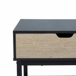 TeamsonUS Teamson Home Bryson Two-Tone Lift Top Coffee Table Desk With Storage, Black