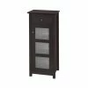 TeamsonUS Home Chesterfield Floor Cabinet, 1 Door And 1 Drawer