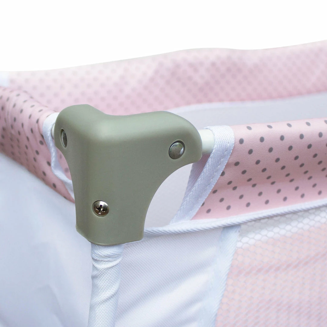 TeamsonUS Olivia's Little World Polka Dots Princess 3-in-1 Baby Doll Nursery Set, Pink/Gray Kids