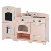 TeamsonUS Teamson Kids - Little Chef Fairfield Retro Play Kitchen - Pink