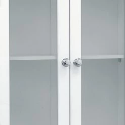 TeamsonUS Teamson Home Madison Removable Wooden Wall Cabinet With 2 Doors, White