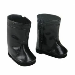 TeamsonUS Sophia's - 18" Doll - Tall Boot W/ Center Seam - Black Kids