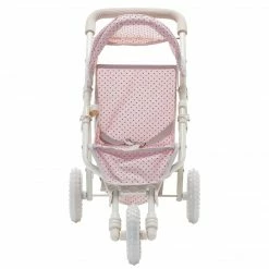 TeamsonUS Olivia's Little World Polka Dots Princess Baby Doll Jogging Stroller, Pink Kids