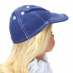 TeamsonUS Sophia's Baseball Cap For 18 Inch Boy Or Girl Dolls, Navy Kids