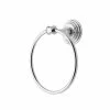 TeamsonUS Teamson Home Wall Mounted Towel Ring, Chrome