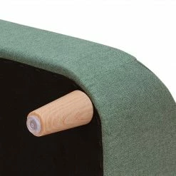 TeamsonUS New Teamson Pets Bennett Linen Sofa Dog Bed For Small And Medium Dogs, Sea Green