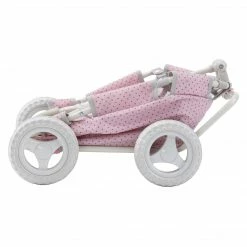 TeamsonUS Olivia's Little World Polka Dots Princess Baby Doll Wagon, Pink Kids