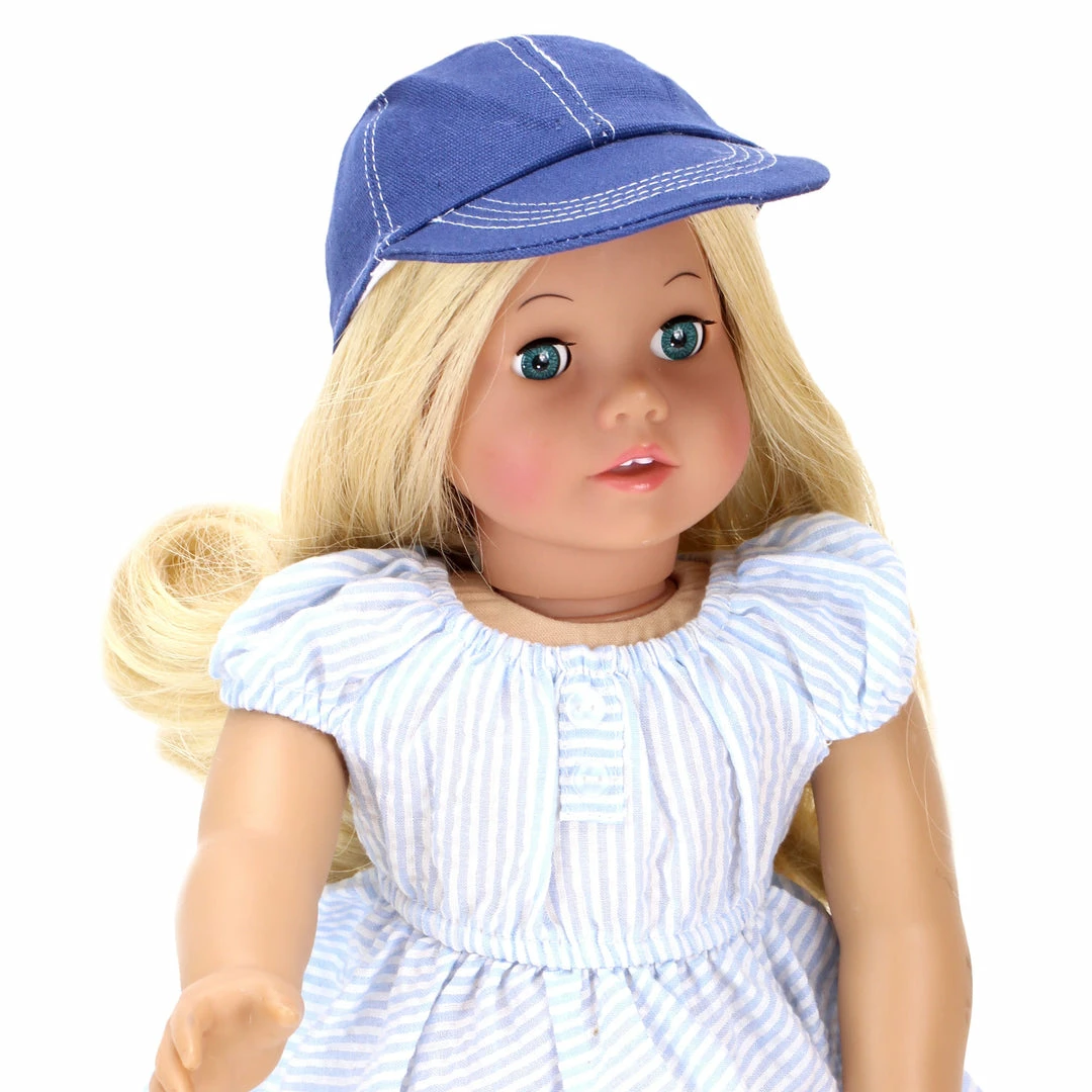 TeamsonUS Sophia's Baseball Cap For 18 Inch Boy Or Girl Dolls, Navy Kids
