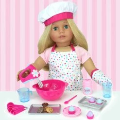 TeamsonUS Kids Sophia's Pretend Baking Accessories 26 Piece Set For 18