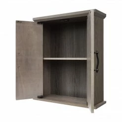 TeamsonUS Teamson Home Russell Farmhouse Wooden Removable Cabinet, Salt Oak