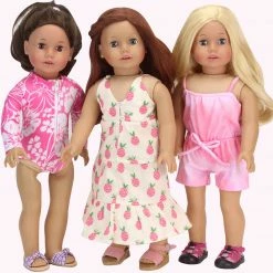 TeamsonUS Sophia's Pineapple Print Maxi Dress For 18