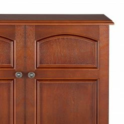 TeamsonUS Teamson Home Martha Removable Wall Cabinet 2 Doors, Mahogany