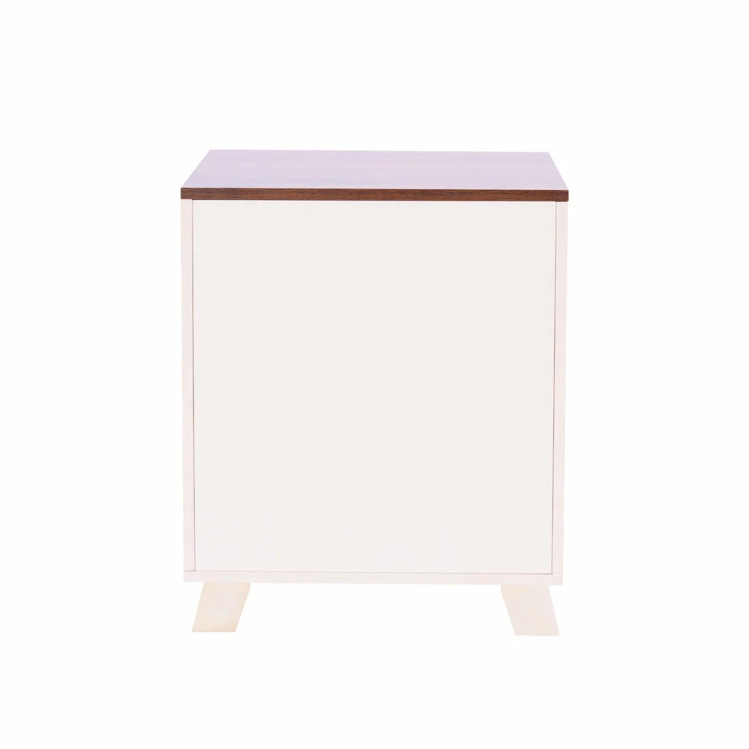 TeamsonUS Teamson Pets Daisy Elevated Vented Wooden Cat Litter Box Enclosure Side Table New