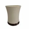 TeamsonUS Ceasar Ivory Waste Basket
