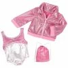 TeamsonUS Sophia's Gymnastics Leotard & Nylon Jacket For 18" Dolls, Pink