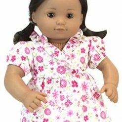 TeamsonUS New Sophia's 8 Pc Set Outfit, Headband And Shoes For Two 15" Dolls