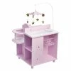 TeamsonUS Olivia's Little World - Twinkle Stars Princess Baby Doll Changing Station With Storage Kids