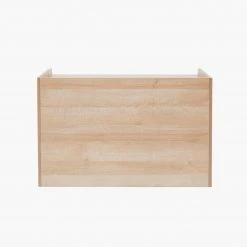 TeamsonUS Teamson Pets Daisy Mixed Wood Cat Litter Box Enclosure Storage Bench, Tan New