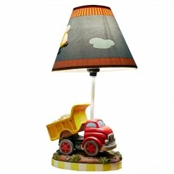 TeamsonUS Fantasy Fields Decorative Transportation Themed Table Lamp, Multicolor