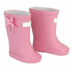TeamsonUS Sophia's - 18" Doll - Molded Rain Wellie - Light Pink Kids