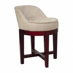 TeamsonUS Teamson Home Swivel Chair With Solid Wood Legs