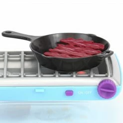 TeamsonUS New Sophia's 9 Piece Camp Stove And Food Set For 18