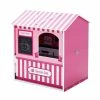 TeamsonUS Olivia's Little World Dreamland City Café Dollhouse, Pink